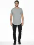 Camiseta Long line lisa MX