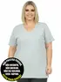 Blusa plus size fantastica lisa