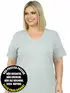 Blusa plus size fantastica lisa