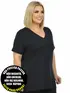 Blusa plus size fantastica lisa