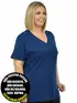 Blusa plus size fantastica lisa