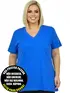 Blusa plus size fantastica lisa
