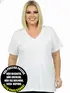 Blusa plus size fantastica lisa