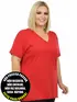 Blusa plus size fantastica lisa