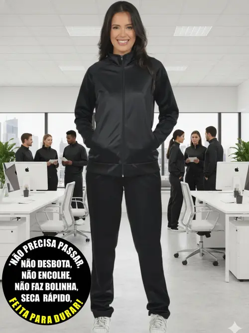 Conjunto jaqueta e calça capitã