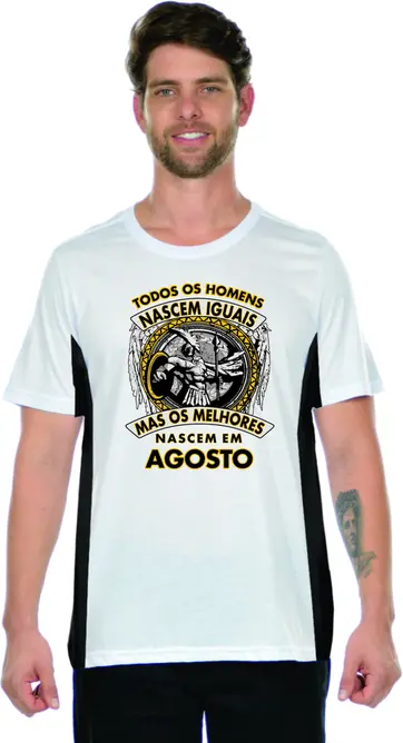 Camiseta os melhores nascem em