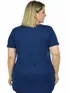 Blusa visco longa plus size