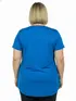 Blusa visco longa plus size