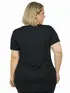 Blusa visco longa plus size