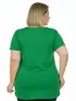 Blusa visco longa plus size