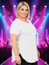 Blusa visco longa plus size