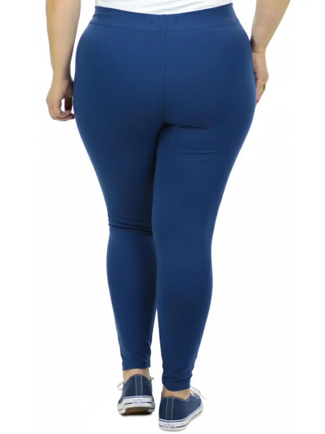 Legging plus size c/ forro no bumbum - Legging plus size c/ forro