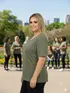 Blusa Plus Size Fenomenal Visco-Premium Confort: Elegância Corporativa