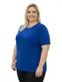 Blusa Plus Size Fenomenal Visco-Premium Confort: Elegância Corporativa