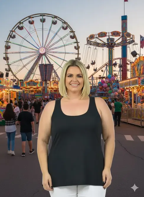 Regata plus size visco