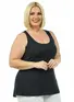 Regata plus size visco