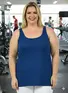 Regata plus size visco