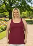 Regata plus size visco