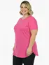 Blusa Plus Size Visco Admiração