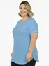 Blusa Plus Size Visco Admiração