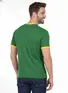 Camiseta lisa punho de outra cor