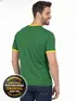 Camiseta lisa punho de outra cor