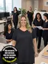 Blusa longa v nova plus size