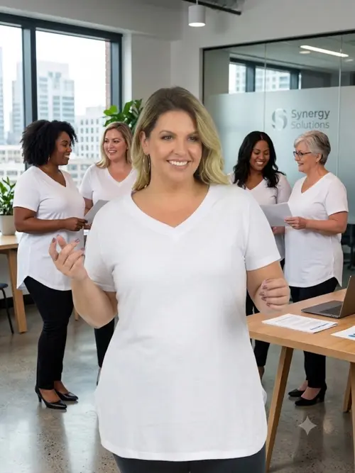 Blusa Plus Size Longa Lisa Fenomenal