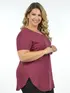 Blusa Plus Size Longa Lisa Fenomenal