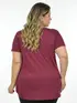 Blusa Plus Size Longa Lisa Fenomenal