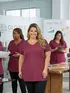 Blusa Plus Size Longa Lisa Fenomenal