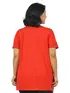 Blusa V Longa Plus Size Fenomenal (Sem Elasticidade)