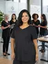 Blusa V Longa Plus Size Fenomenal (Sem Elasticidade)