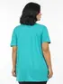 Blusa V Longa Plus Size Fenomenal (Sem Elasticidade)