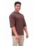 Camiseta oversized lisa premium