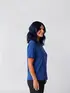 Camiseta raglan  oversized  feminina