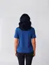 Camiseta raglan  oversized  feminina