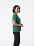 Camiseta raglan  oversized  feminina