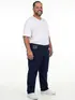CALÇA PLUS SIZE SARJA ELASTANO E BOLSO CELULAR