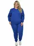 Blusão unissex plus size moletom flanelado