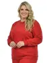 Blusão unissex plus size moletom flanelado