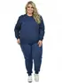 Blusão unissex plus size moletom flanelado
