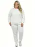 Blusão unissex plus size moletom flanelado