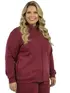 Jaqueta moletom flanelado plus size feminino fenomenal
