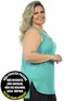 Regata plus size mullet nova longa