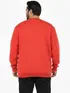 Blusão unissex plus size moletom flanelado