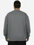 Blusão unissex plus size moletom flanelado