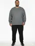 Blusão unissex plus size moletom flanelado