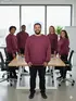 Blusão unissex plus size moletom flanelado