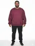 Blusão unissex plus size moletom flanelado